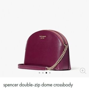 Kate spade Spencer double-zip dome crossbody